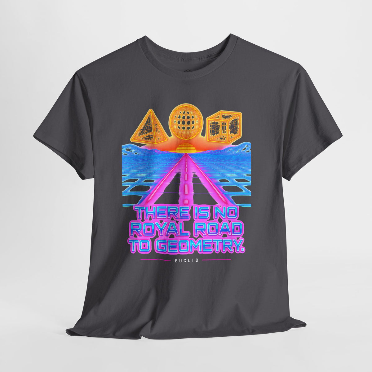 No Royal Road to Geometry Wireframe T-shirt – Donkey Talk graphic tee