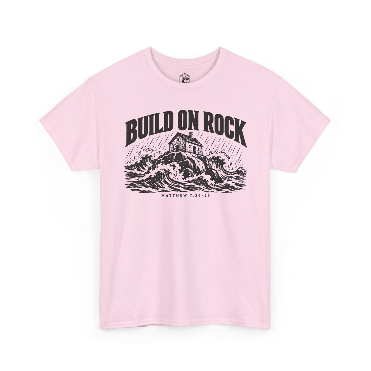 Build on Rock T-shirt – Donkey Talk graphic tee