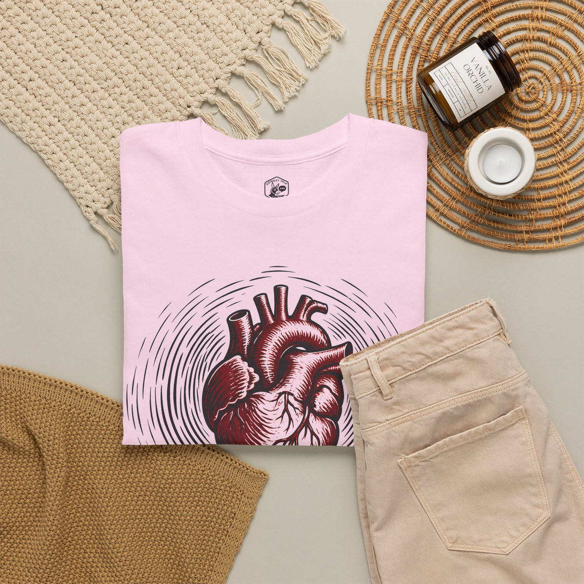 Restless Heart Augustine T-shirt – Donkey Talk graphic tee