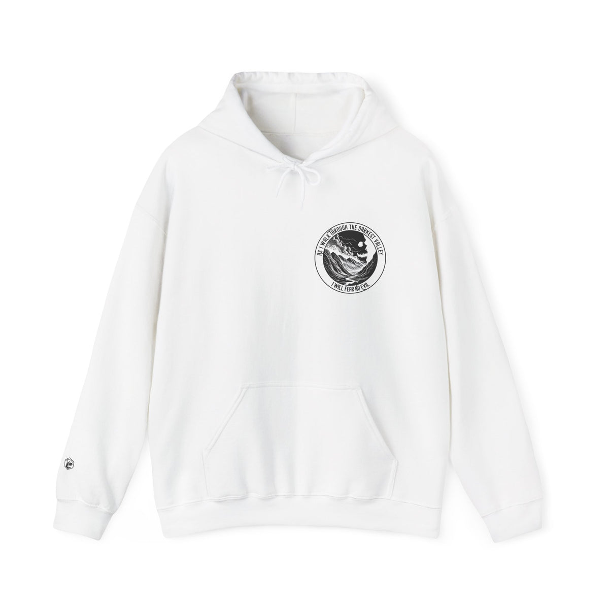 'Valley Of The Shadow' Hooded Sweatshirt - Inspiring Comfort for Adventure Lovers