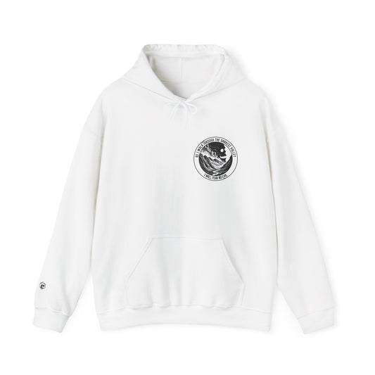 'Valley Of The Shadow' Hooded Sweatshirt - Inspiring Comfort for Adventure Lovers