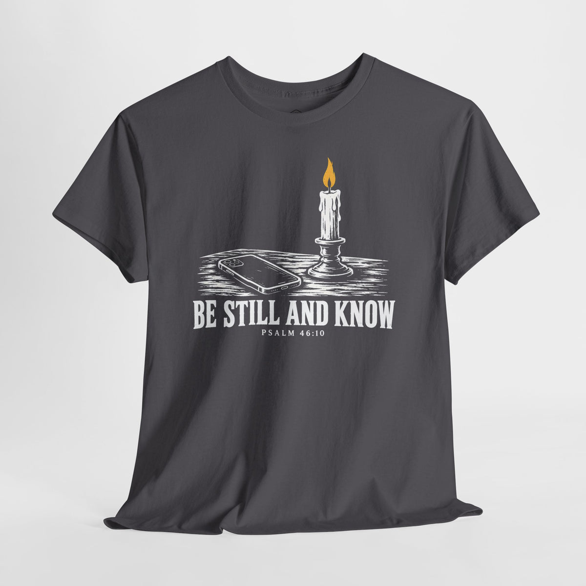 Be Still and Know Psalm 46:10 T-shirt – Donkey Talk graphic tee