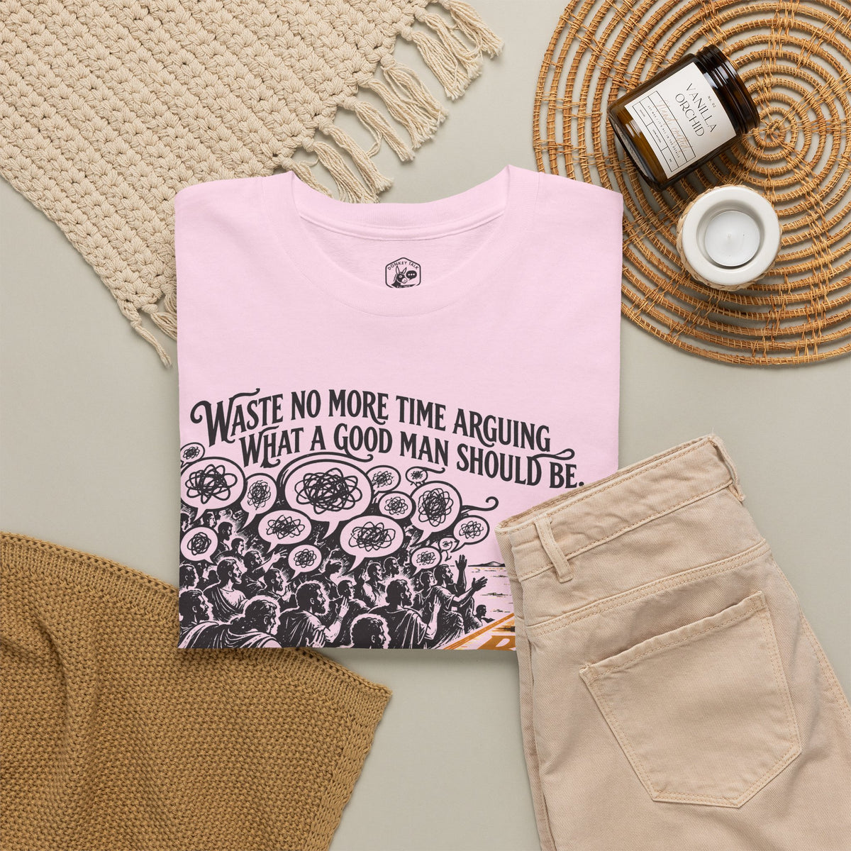 Be One Marcus Aurelius T-shirt – Donkey Talk graphic tee